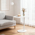 C Shaped Side Table End Coffee Tables, Aesthetics Minimalist Accent Tables by Unknown
