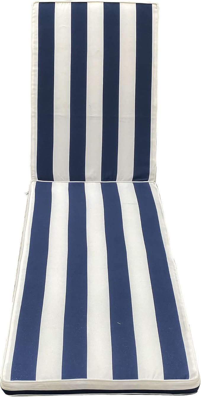 Only choice 2 Pcs Set Outdoor Lounge Chair Cushions Patio Chaise Lounge - Image 7