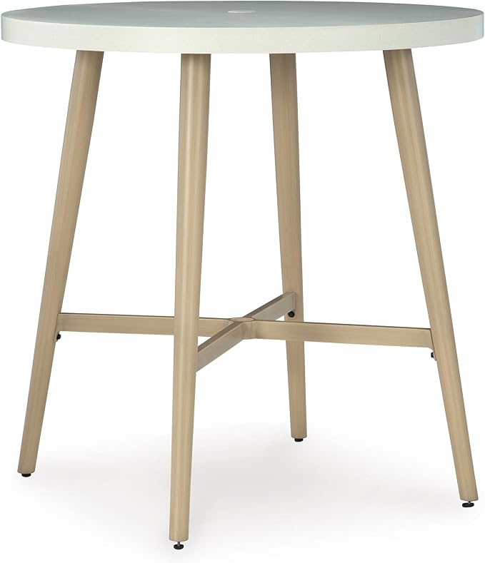 Signature Design by Ashley Seton Creek Casual Outdoor Bar Table by SignatureDesignbyAshley
