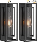 AIBISDO 18In Large Dusk to Dawn Outdoor Wall Light -2 Pack, Waterproof Outdoor by AIBISOD