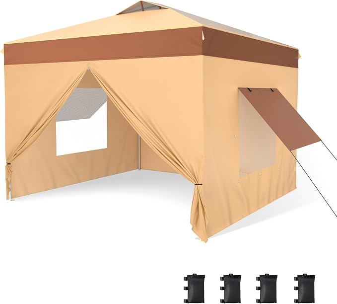 PHI VILLA 10x10 Pop Up Canopy Tent by PHIVILLAThepioneerofcomfortablehouseholdsupplies