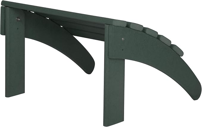 WO Home Furniture Adirondack Ottoman Outdoor Patio Footrest 13.5" Inch Folding - Image 8