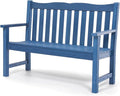 Stoog Outdoor Bench, 2-Person All-Weather HIPS Plastic Garden Bench by Stoog