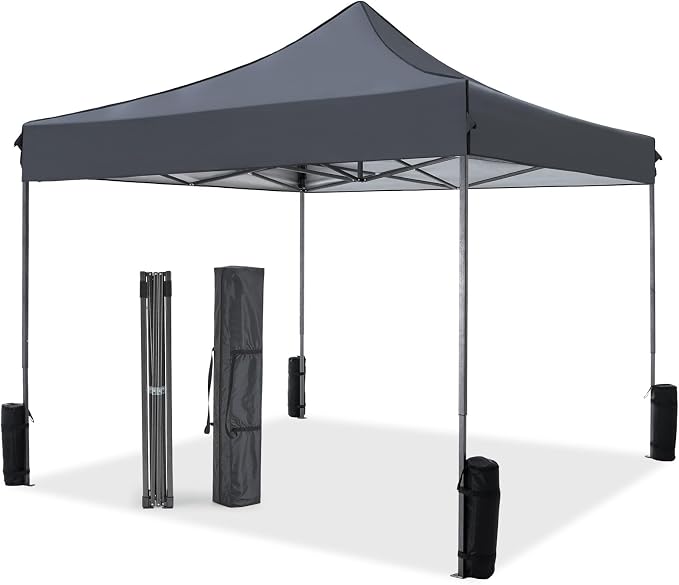 NEWBULIG 10x10 FT Pop Up Canopy Easy Up Tents by NEWBULIG