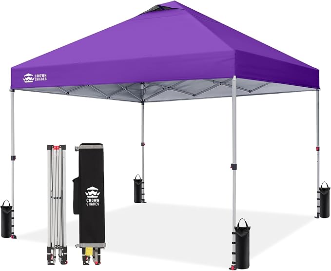 CROWN SHADES 10x10 Pop Up Canopy by CrownShades