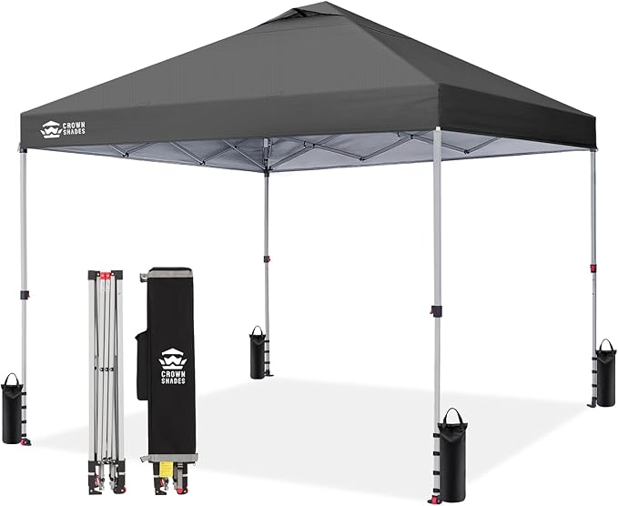CROWN SHADES 12x12 Pop Up Canopy by CrownShades