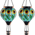 Starsoul 2 PC Sunflowers Hot Air Balloon Solar Lantern by Starsoul