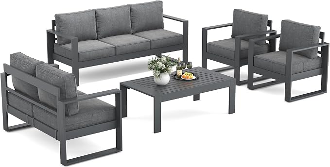 Outdoor Aluminum Furniture Set - Image 2