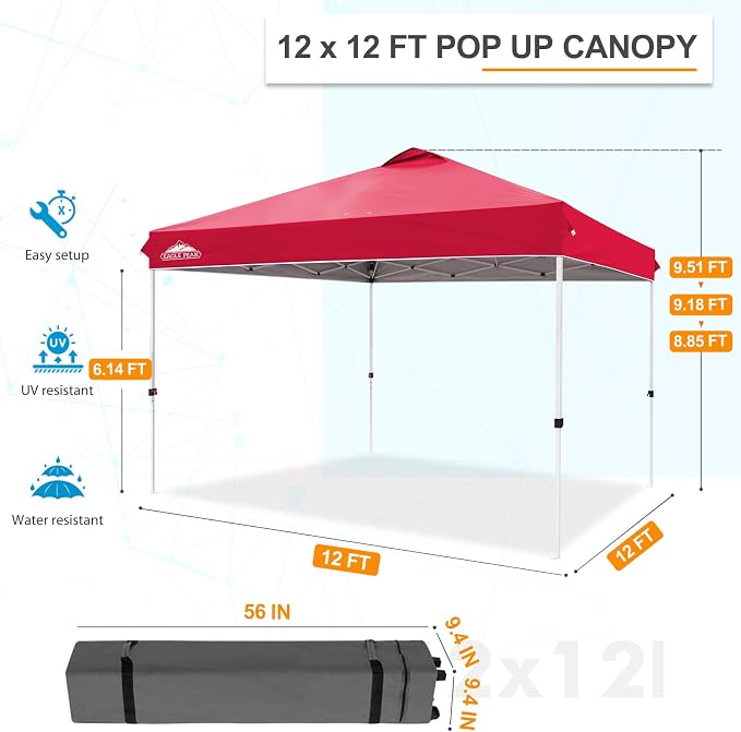 EAGLE PEAK Pop Up Canopy Tent - Image 3