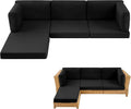 9-Piece Patio Furniture Cushions Set, Replacement Outdoor Cushions by MuaMelop