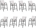 8-Piece Outdoor Bar Stool Set by BUPPLEE