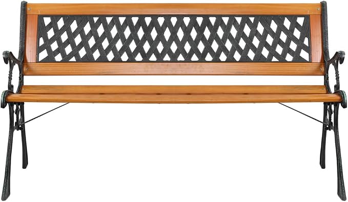 Patio Bench, Outdoor Garden Bench Park Bench, Patio Bench Chair - Image 5