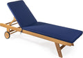 JONATHAN Y LNG1000B Mallorca 77.56"x23.62" Modern Classic Adjustable Acacia by JONATHANY