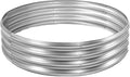 Land Guard 3×3×1ft Galvanized Raised Garden Bed Kit, Round Galvanized Planter by LandGuard
