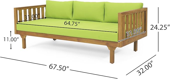 Claremont Outdoor 3 Seater Daybed - Image 3