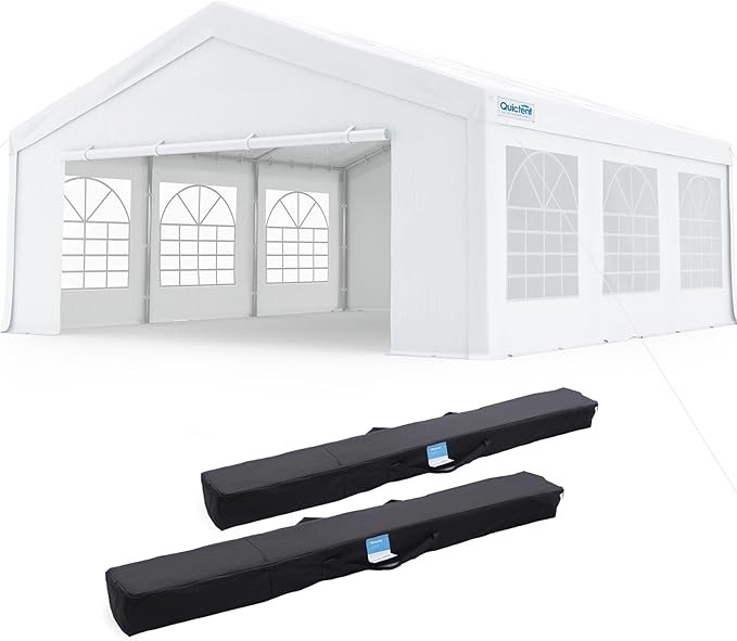 Quictent Party Tent Heavy Duty Outdoor Canopy Tent Wedding Event Shelter BBQ by QUICTENT