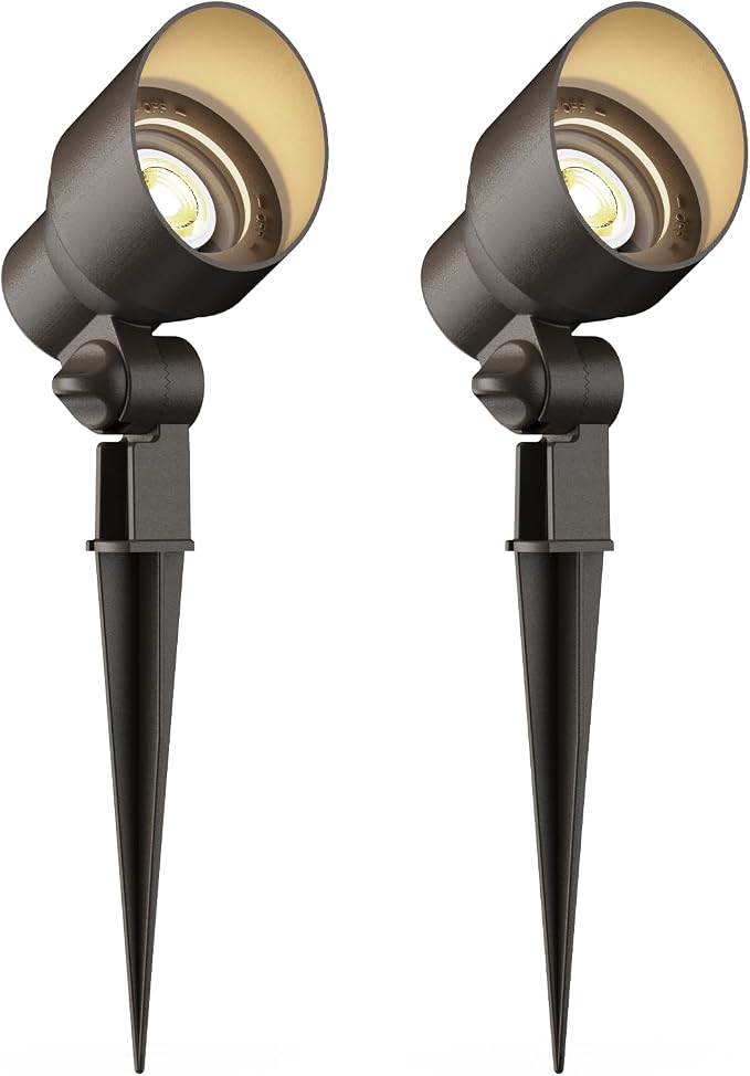 GOODSMANN Landscape Lighting 2PK Landscape Floodlights Spotlights 3W LED 200 by GOODSMANN