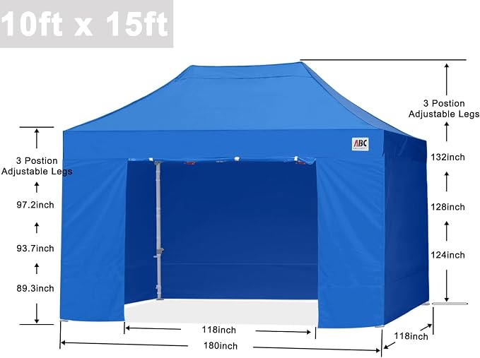 ABCCANOPY Easy Pop Up Canopy Tent - Image 3