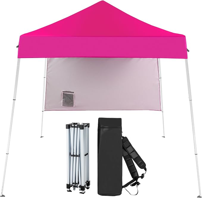 VINGLI 6x6 ft Pop Up Canopy Tent, Outdoor Small Canopy Tent by VINGLI
