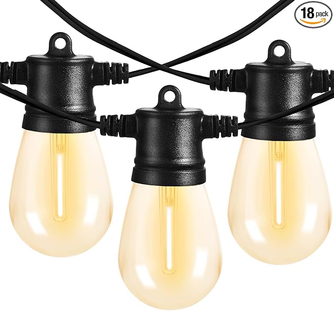 Banord 51FT Outdoor String Lights, Waterproof Patio Lights by Banord