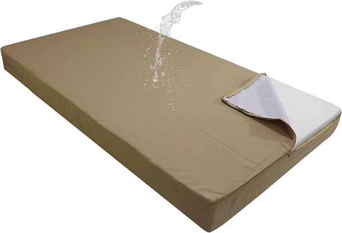 Olefin Twin Outdoor Porch Swing Bed Mattress Cover Waterproof, Twin Size Patio by Unknown