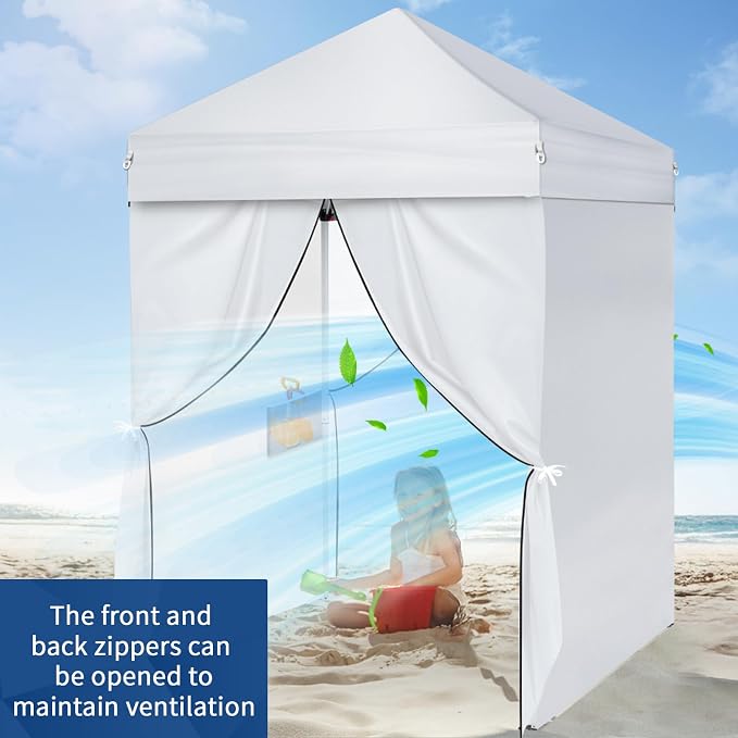 Outvita 5x5ft Pop Up Canopy Tent, Outdoor Instant Shelter Folding Canopy - Image 7