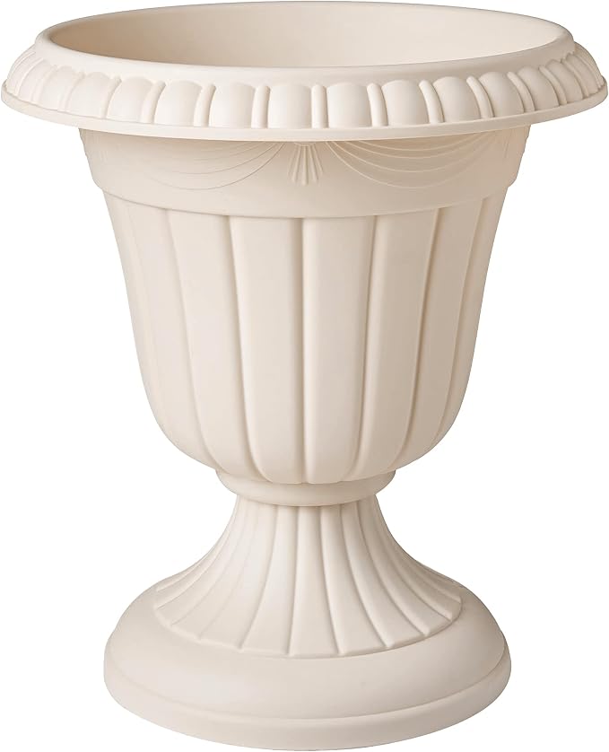 Arcadia Garden Products PL20BG Classic Traditional Plastic Urn Planter - Image 2