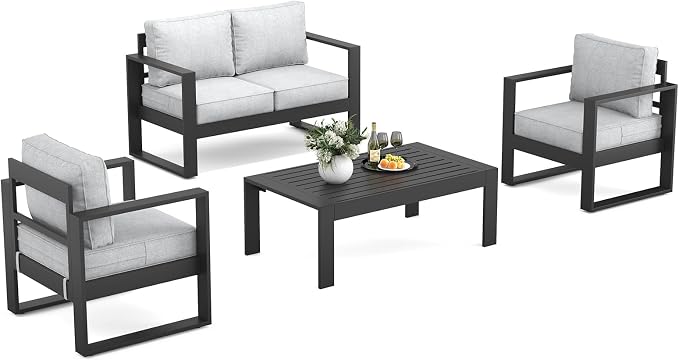 Outdoor Aluminum Furniture Set - Image 2