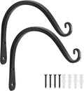 Gtongoko 2 Pack 8 Inch Plant Hangers Outdoor Metal, Plant Hooks by Gtongoko