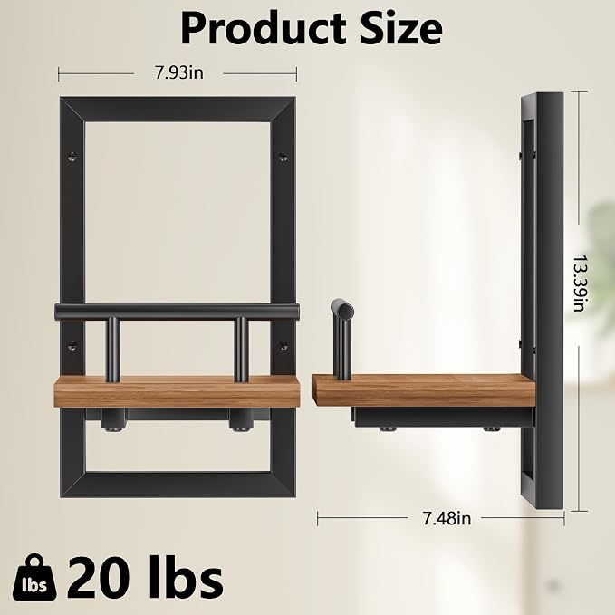 Floating Shelves for Wall, Plant Shelf Indoor, Wall Planters for Indoor - Image 3