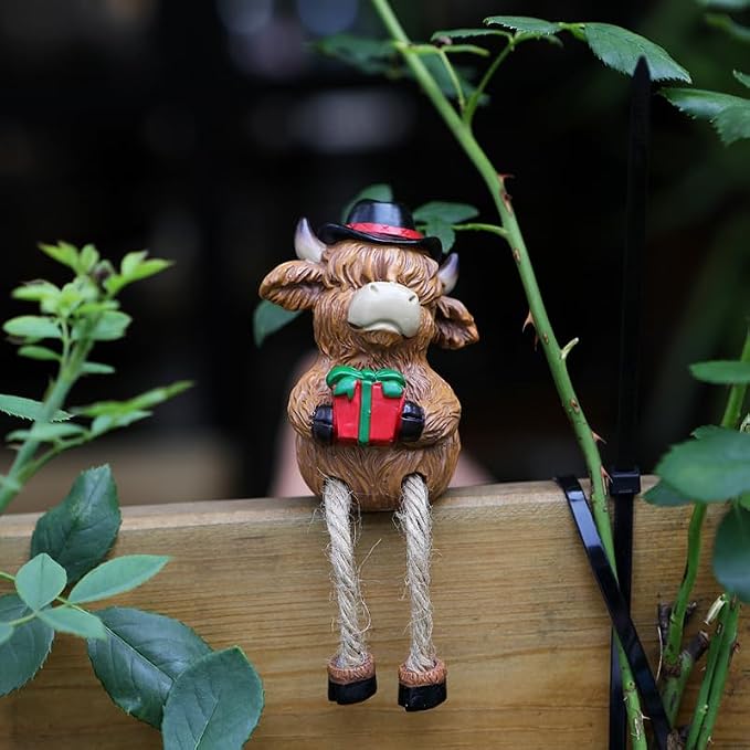 2-piece set Highland Cow Pot Huggers - Image 3