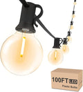 Svater Outdoor String Lights Waterproof 100 FT, LED Patio Lights Outside by Svater