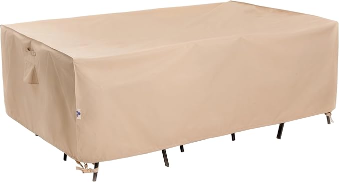 WJ-X3 Large Rectangular Outdoor Sectional Furniture Set Cover Waterproof by WJ-X3