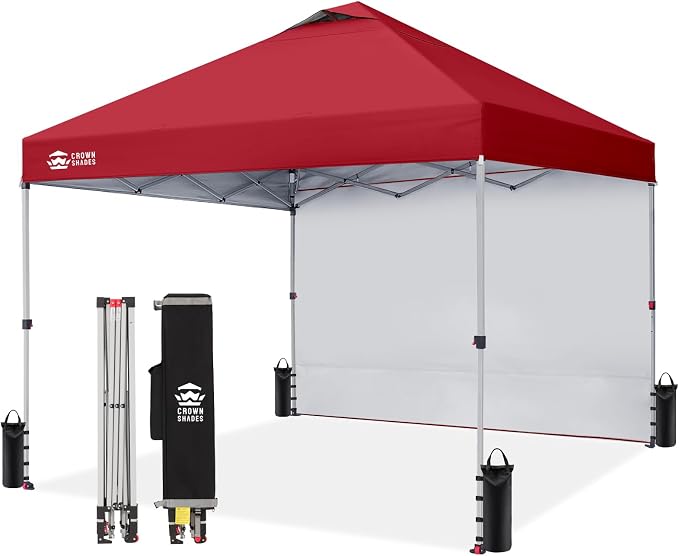 CROWN SHADES 10x10 Pop Up Canopy by CrownShades