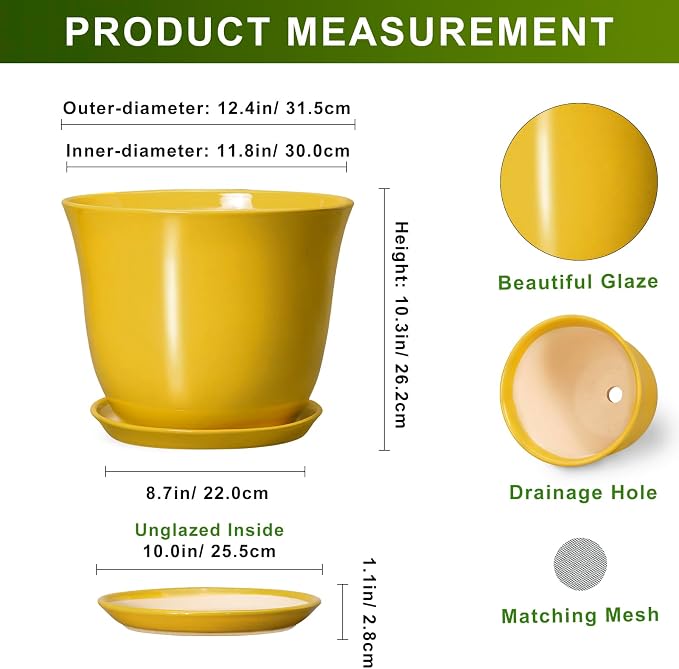 12 Inch Plant Pot - Image 2