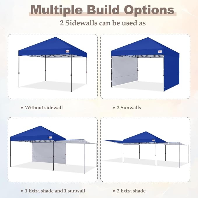 MASTERCANOPY Pop Up 10x10 Canopy Tent - Image 7