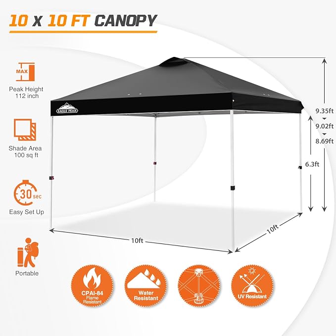 EAGLE PEAK Pop Up Canopy Tent - Image 3