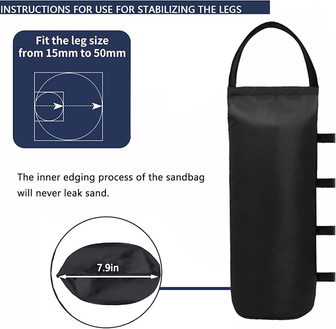 112 LBS Canopy Weights Sand Bags - Image 5