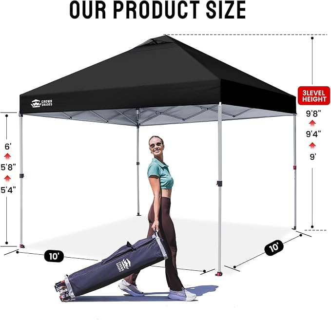 CROWN SHADES 10x10 Pop Up Canopy - Image 6