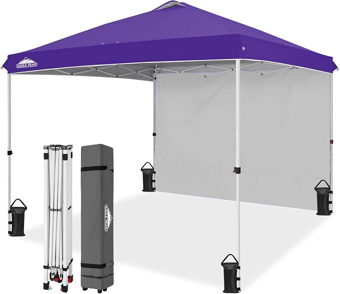 EAGLE PEAK Commercial Canopy 10x10 Pop Up Canopy Tent by EAGLEPEAK