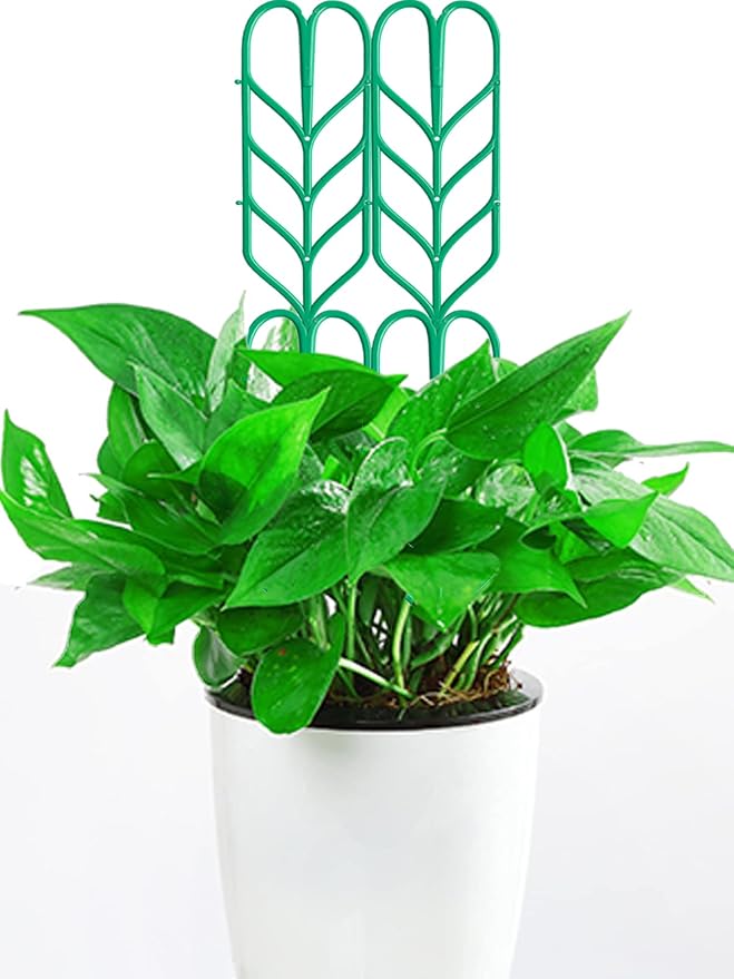 Garden Trellis for Climbing Plants 12 PCS Plastic Indoor Trellis for Potted - Image 2
