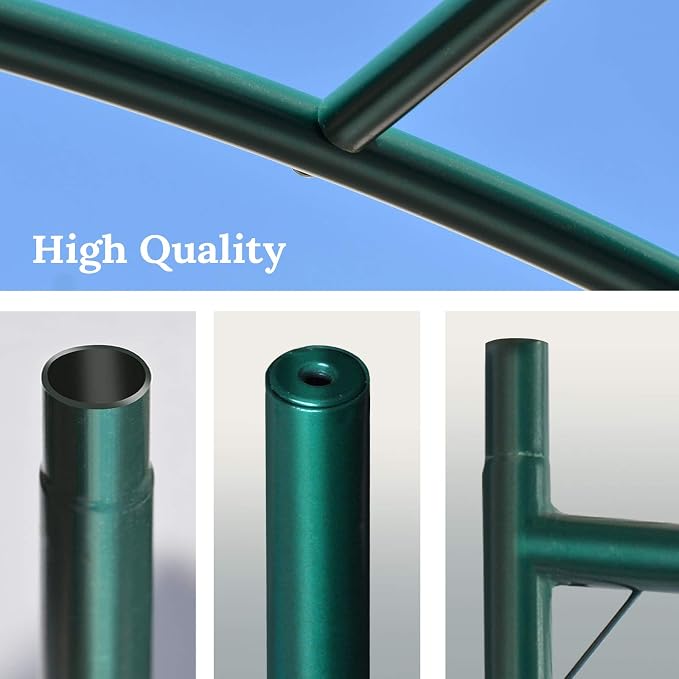 Multi-Size Large Garden Support Arch Frame Climbing Plant Arch Arbor - Image 9