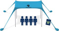 Sun Ninja Beach Tent Sun Shelter UPF50+ by SunNinja