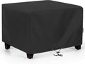 SunPatio Outdoor Ottoman Cover, Waterproof Square Coffee Table Cover, Patio by SunPatio