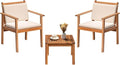 Greesum Outdoor Patio Furniture, 3 Piece Bistro Sofa Set by BuynowfromGreesum
