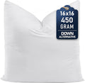Utopia Bedding Throw Pillows – 16 x 16 Inches Down Alternative Pillows by UTOPIABEDDING