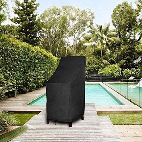 RosieLily Outdoor Chair Covers, High Back Patio Chair Covers Waterproof - Image 8