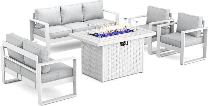Outdoor Aluminum Furniture Set - Image 2