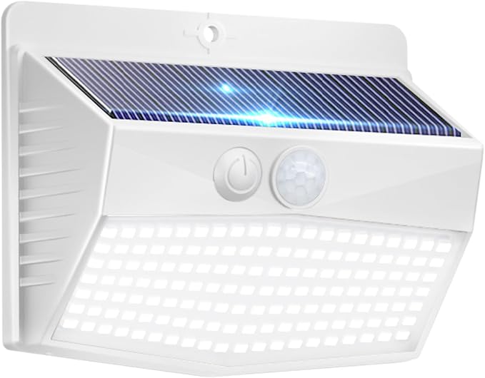 Peasur 1 Pack Solar Motion Lights Outdoor, Solar Security Light by Peasur