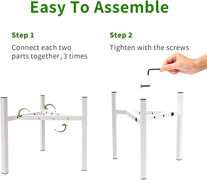 Aripark Plant Stand Indoor Adjustable, Metal Modern Plant Stands, Heavy Duty - Image 6